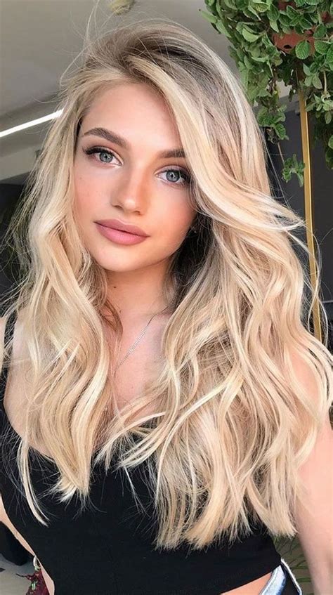 cute hair colors blonde